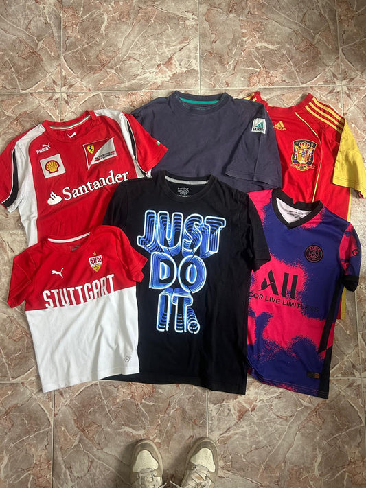 LOTE CAMISETAS MANGA CORTA GRADO A