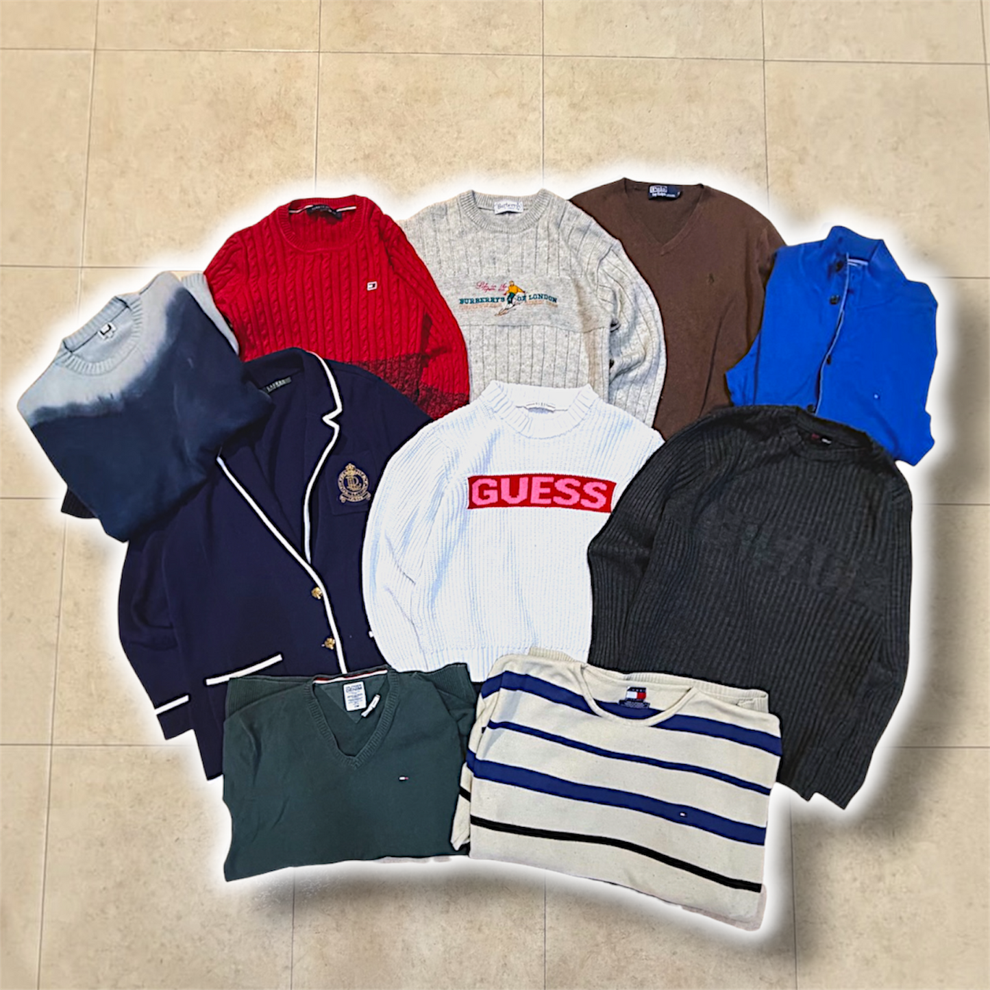 LOTE JERSEYS MARCA MIX GRADO A
