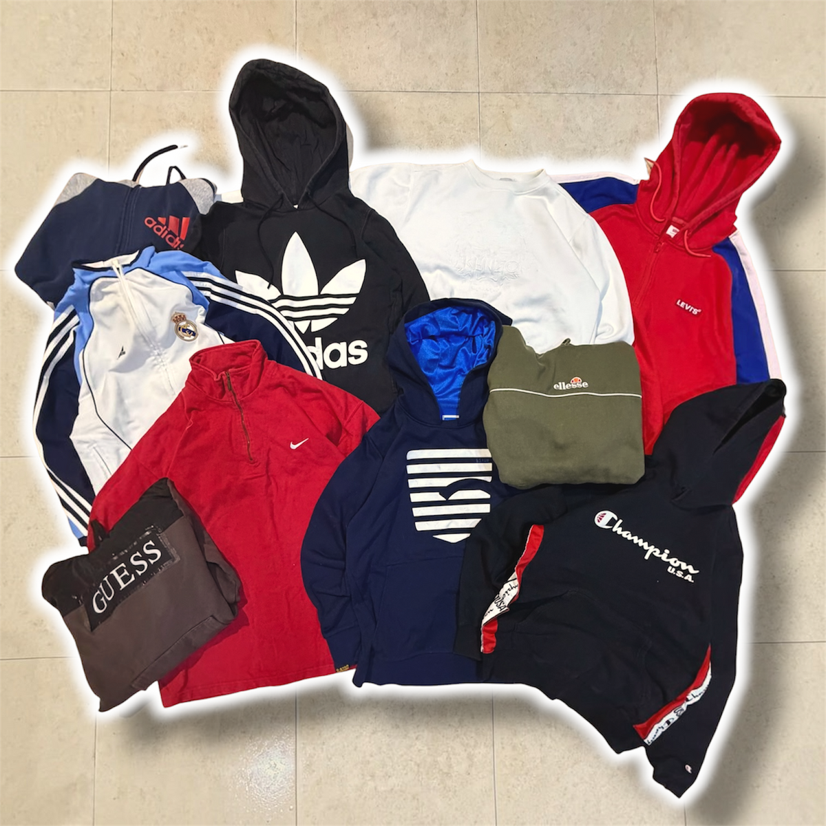 KILOS SUDADERAS MARCA MIX