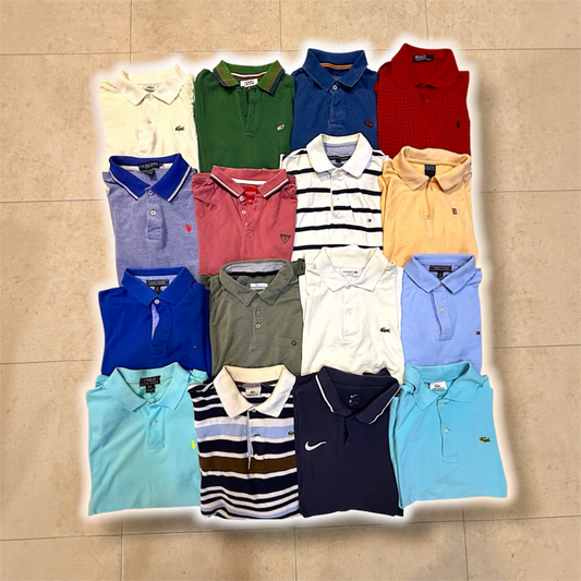 LOTE POLOS GRADO A MARCA MIX