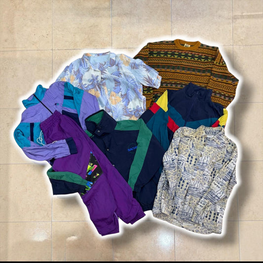 ROPA VINTAGE POR KILOS (ESTILO COOGI, CRAZY COLORS, TACTEL...)