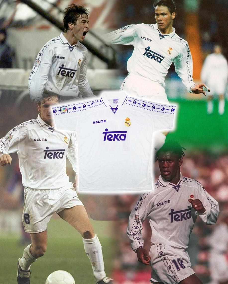 Camiseta Kelme Real Madrid 1994/95 Teka Vintage