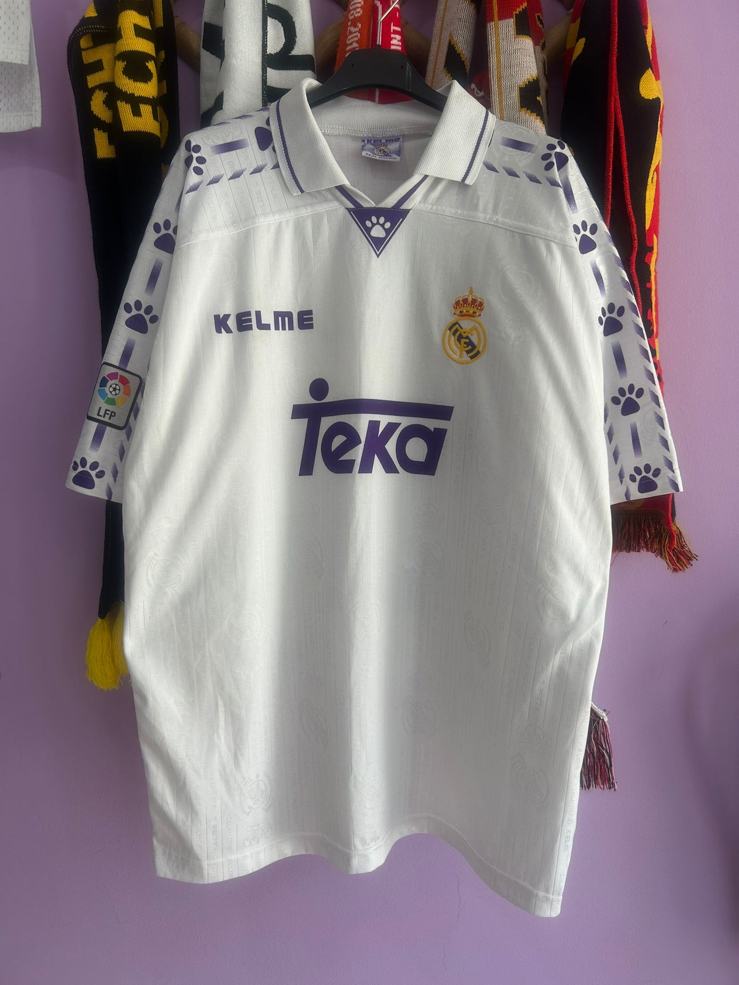Camiseta Kelme Real Madrid 1994/95 Teka Vintage